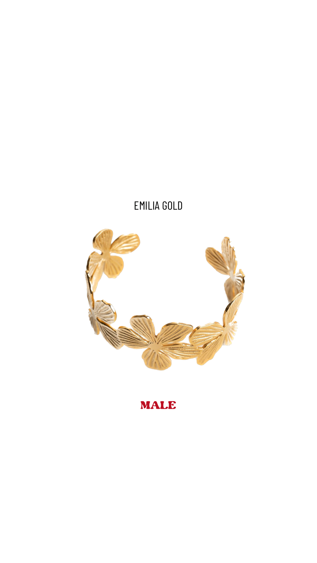 AMELIA GOLD BRAZALETE